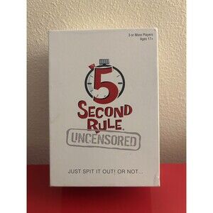 5 Second Rule Uncensored Game - New   17+